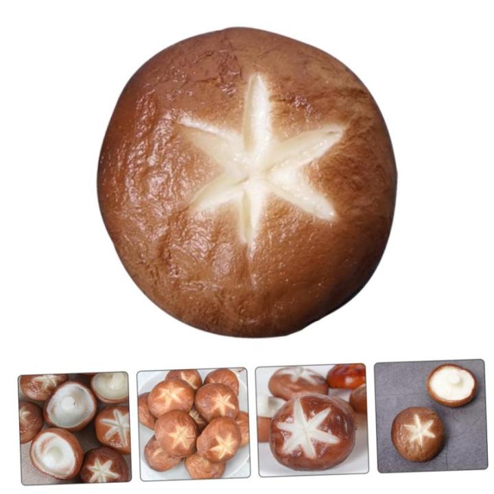 4 Stück Simulierte Shiitake Pilze Multifunktionale Foto Requisite Mini Pilz Dekoration Zubehör Für Den Schreibtisch Künstliche Pilze Interessante Gefälschte Pilze