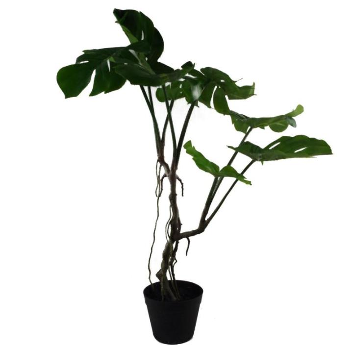 Hochwertige künstliche Monstera-Pflanze