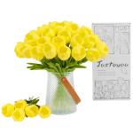 Kunstmatige tulpen (geel, 15 stuks)