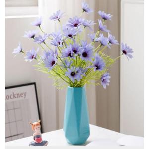 Kunstblumen Künstliche kleine Gänseblümchen-Blumen, Faux Gänseblümchen-Blumenstrauß-Arrangements für Zuhause, Partyraum, Blumendekoration, Foto-Requisiten für jeden Anlass