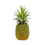 Authentieke ananas sculptuur, kunstfruitdecoratie voor thuis, elegant ornament, 9 cm x 21 cm