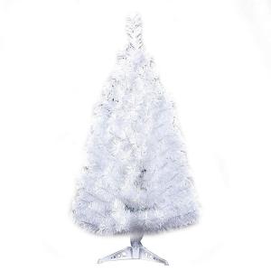 Leichter Tisch-Weihnachtsbaum mit Ständer for kleine Weihnachtsdekoration, PVC-Tannenbaum, Kleiner Weihnachtsbaum, mehrfarbiger künstlicher Weihnachtsbaum(Silver,90cm/3ft)