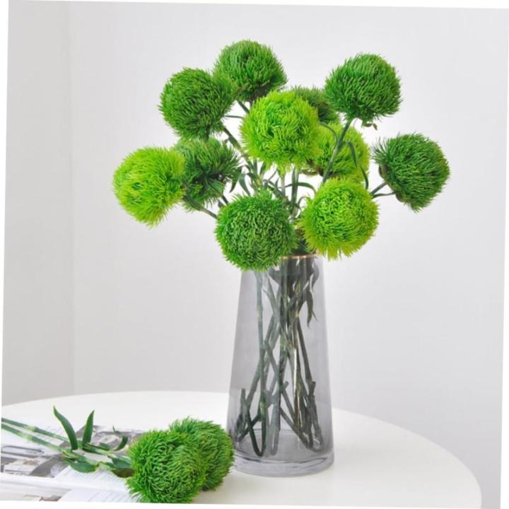 2St kunstpflanze kunstplflanze dekoring pflanzendeko blumenvasen falsche grüne Stiele Buchsbaum Kugel zimmerpflanzen Pflanzen dekor Büro künstliche Pflanzen Weich-PVC Light Gree
