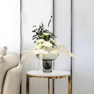 Kunstblumen Künstliche Blumen, Schlichter Stil, grüne Pflanzen für Wohnzimmer, Büro, Innenbereich, Blumenarrangement, Esstisch-Dekoration für jeden Anlass