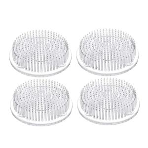Plastikblume Frosch Klaranordnung Rundstifthalter Anlage Fest der Werkzeug Dekoration 4pcs