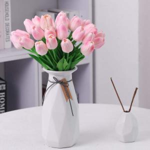 Kunstbloem tulp kunstbloem latexmateriaal echt gevoel bruiloft slaapkamer familie hotel feest interieur studeerkamer knutselen decoratie