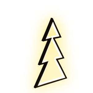 Led-boom 153 leds, 40 cm hoog, met grondstekker, dennenboom outdoor XS