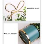 Kunstblumen Künstliche Blumen mit Topf, tragbare Blumenarrangements Kunstpflanze für Zuhause, Hochzeit, Party, Büro, Herzstück, Dekoration für jeden Anlass