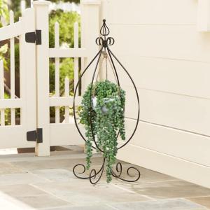 Senecio Kunstmatige planten hangplant voor vetplanten, kunstbloemen, , hoogte 35,5 cm, in hanglamp