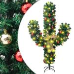 Weihnachtsbaum,künstlicher Weihnachtsbaum,choinka NA pniu,Weihnachtsdeko Kaktus mit Ständer und LED Grün 150 cm PVCchristmas Trees,Weihnachtsbaum künstlich,Christmas Tree,
