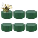 6 stuks bloemensteekschuim-cilinder, insteekschuim voor kunstbloemen, rond, voor bloemstukken, kunstbloemen en verse bloemen, natte en droge bloemisten, schuimblokken voor thuis, b