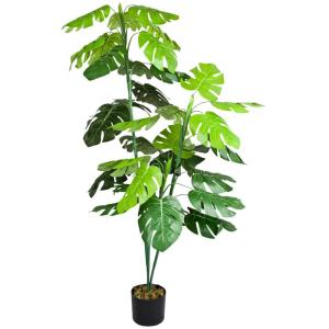 Monstera raamblad kunstplant kunstboom kunstplant 150 cm