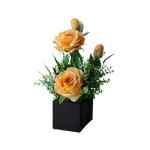 Kunstblumen Künstliche Blumen, Pflanzen im Topf, gefälschte Blumenornamente für die Heimdekoration, simulierte Blumen für Zuhause/Schlafzimmer/Büro für jeden Anlass