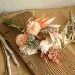 , kunstplanten, kunsthortensia's, zijden bloemen, voor bloemstukken, boeketten, decoratie voor thuis, bruiloft, tuinfeest, champagnekleurig