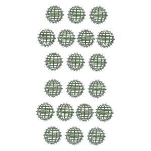 20 STK Kunststoff Blumen Kugelst Änder Pflanzengestell Formschnittball Pflanzen Grasballrahmen Rahmen Für Blumenarrangements Selber Machen Zubehör Für Blumenarrangements Plasti