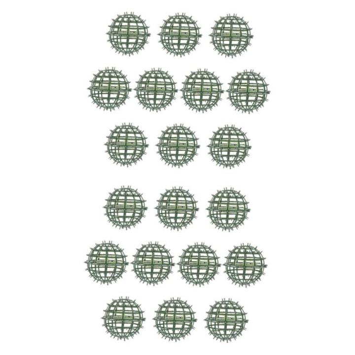 20 STK Kunststoff Blumen Kugelst Änder Pflanzengestell Formschnittball Pflanzen Grasballrahmen Rahmen Für Blumenarrangements Selber Machen Zubehör Für Blumenarrangements Plasti