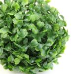 Grüner Kunststoff-Pflanzenkugel, Dekoration für Zuhause, Outdoor, Hochzeit, Party, Dekoration, Pflanzen, Grasball, 10 cm bis 40 cm (15 cm)