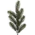 Kunstmatige dennentak/kersttak in spuitgietproces, gemaakt met 9 punten (3 stuks)