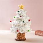Künstlicher Weihnachtsbaum Tannenbaum Christbaum Tanne Unecht Weihnachtsdeko, Naturgetreue Spritzguss Elemente Christbaumschmuck (Rosa,Stern)