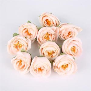 Kunstmatige Zijde Rose Heads Home Decor DIY Bloem Muur Bruiloft Kamer Tuin Decoratie Plakboek Accessoires Decoraci (E, Maat