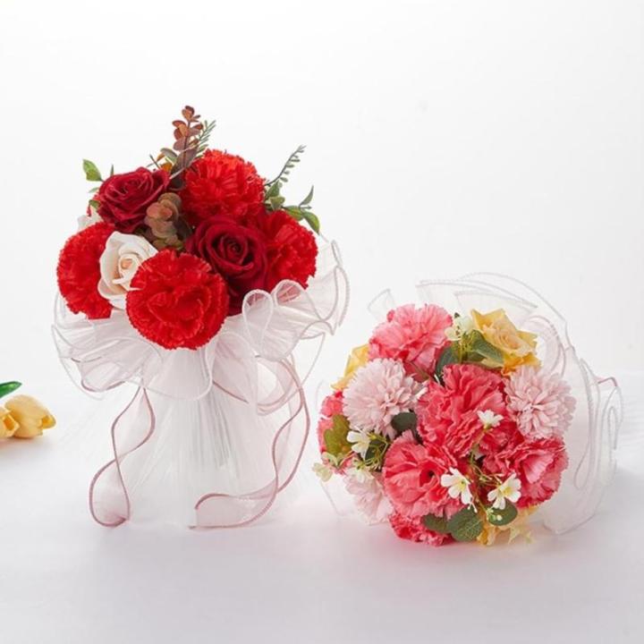 Künstliche Blumensträuße, Blumensträuße zum Jahrestag, Muttertagsgeschenk