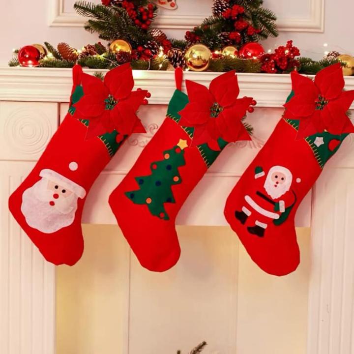 15 stuks 22 cm kerstbloemen kunstmatige kerstster bloemen kerstboom ornamenten met clips stengels voor krans feest bruiloft Nieuwjaar decoratie (rood)