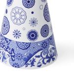 Blauer Italienischer Weihnachts-Formschnitt, 25,4 cm, einzeln