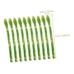 50 Stück Simulierte Spargel-Ornamente Gefälschtes lebensechtes Gemüse künstliches Spargeldekor weihachtsdeko dekoweihnachten künstliches Spargelmodell simulierte Spargelmodell