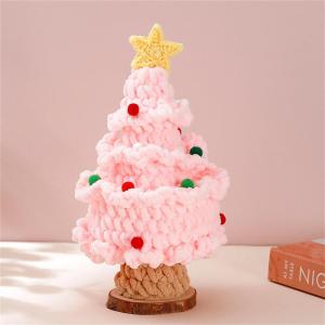 Künstlicher Weihnachtsbaum Tannenbaum Christbaum Tanne Unecht Weihnachtsdeko, Naturgetreue Spritzguss Elemente Christbaumschmuck (Rosa,Stern)