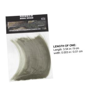 1 Packung skizzieren Harzglasmodell Gras Dekoration kunstpflanze scheibengardinen sandtisch dekoratives Gras - Strohmodell- Mini Material Suite