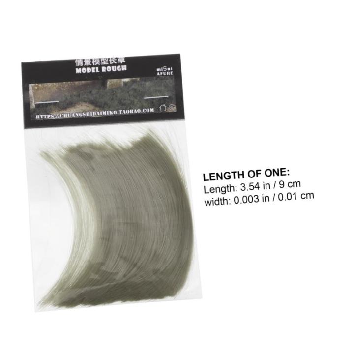 1 Packung skizzieren Harzglasmodell Gras Dekoration kunstpflanze scheibengardinen sandtisch dekoratives Gras - Strohmodell- Mini Material Suite