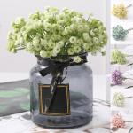 Künstliche Schleierkraut Seidenblumen, lebensechte Blüte, allergiefreundliches Geschenk (Rosa)