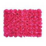 1 stuk 40 cm x 60 cm bloemenwandpaneel, , wandpaneel, bloemen, achtergrond, voor bruiloft, verjaardag, feest, woondecoratie, wanddecoratie, rozenrood E
