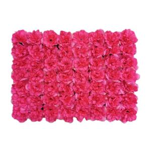 1 stuk 40 cm x 60 cm bloemenwandpaneel, , wandpaneel, bloemen, achtergrond, voor bruiloft, verjaardag, feest, woondecoratie, wanddecoratie, rozenrood E