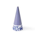 Blauer Italienischer Weihnachtsformschnitt, 22,9 cm, einzeln