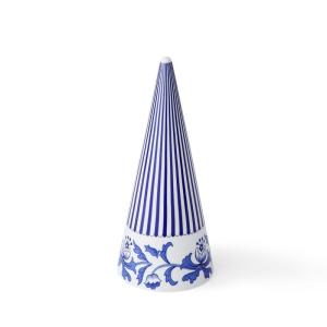 Blauer Italienischer Weihnachtsformschnitt, 22,9 cm, einzeln