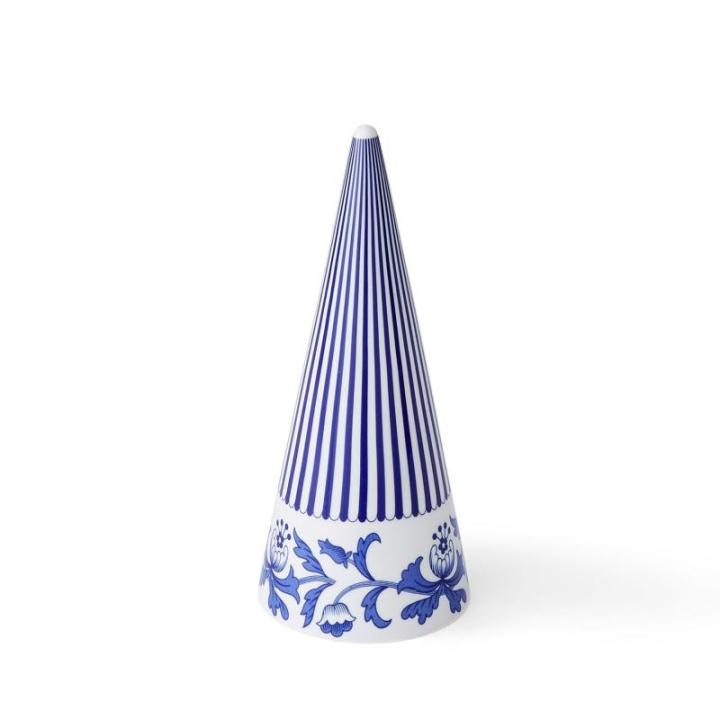 Blauer Italienischer Weihnachtsformschnitt, 22,9 cm, einzeln