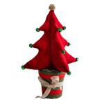 Schöner kleiner Weihnachtsbaum mit Glocken für Kamine im Innenbereich
