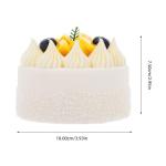 Fake Kuchen künstliche Kuchen Gefälschte Kuchen simuliert Obst Kuchen Modell künstliche Kuchen Prop realistische Kuchen Dessert Foto Prop Realistisches Essen