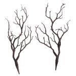 2St Halloween-Dekoration Äste Halloween-Zweige gefälschte Korallenzweige künstliche Süße Halloween Dekoration weihnachtsdeko kunstpflanze DIY stirnbandzweige Layout-Requisiten