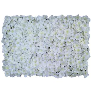 1 stuk 40 cm x 60 cm bloemenwandpaneel, , wandpaneel, bloemen, achtergrond, voor bruiloft, verjaardag, feest, woondecoratie, wanddecoratie, wit F