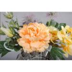 Kunstblumen Künstliche Blumen-Pflanzen-Set, gefälschte Bonsai-Pflanzen mit kreativer Vase, Seidenblume für Tischdekoration, Wohnzimmer, Zuhause für jeden Anlass