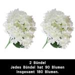 Kunstbloemen, kunstbloemen, kunstbloemen, kunstbloemen, kunstbloemen, kunstbloemen, planten, decoratie voor thuis, kantoor, buiten, bruiloft, vaas 1108