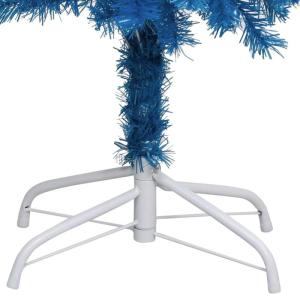 Künstlicher Weihnachtsbaum mit Ständer Christbaum Tannenbaum Kunstbaum Weihnachten Künstlicher Weihnachtsbaum Weihnachtsdeko Blau 210 cm PVC