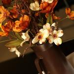 Halloween Blume Eimer Künstliche Blumen Desktop Ornament Handwerk Liefert
