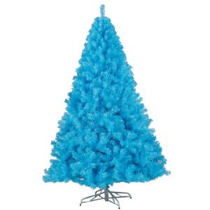 Blaue Weihnachtsbäume, Künstlicher Weihnachtsbaum, Inklusive Ständer, Weihnachtsdekoration(180cm)
