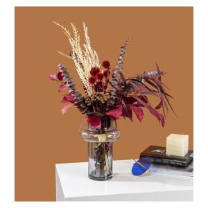 Kunstblumen Künstliche Blumen – leichte Luxus-Wohndekoration, Trockenblumen und Kieselgel – Elegante Vasen-Ornamente für Wohnzimmer für jeden Anlass