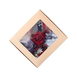 Künstliche Rosenblüten, Kombi-Box-Set für DIY-Hochzeitsstrauß, Tafelaufsätze, Arrangement, Party, Heimdekoration
