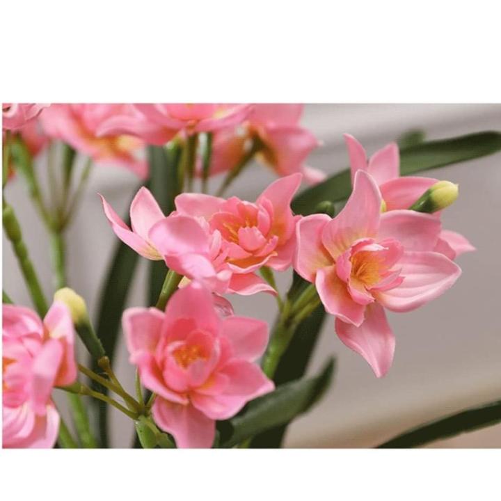 Kunstblumen Simulations-Fälschungsblume, künstliche Bonsai-Pflanzen mit Keramiktopf, Narzissen-Blumenarrangements für Hochzeitsfeiern zu Hause für jeden Anlass