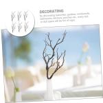18 STK Halloween-Dekorationssimulationsanlage kunstpflanze Halloween Dekoration DIY Bastelzweige gefälschtes Zweigzubehör Links einmachgläser Vase füllende Zweige Halloween-Pfl